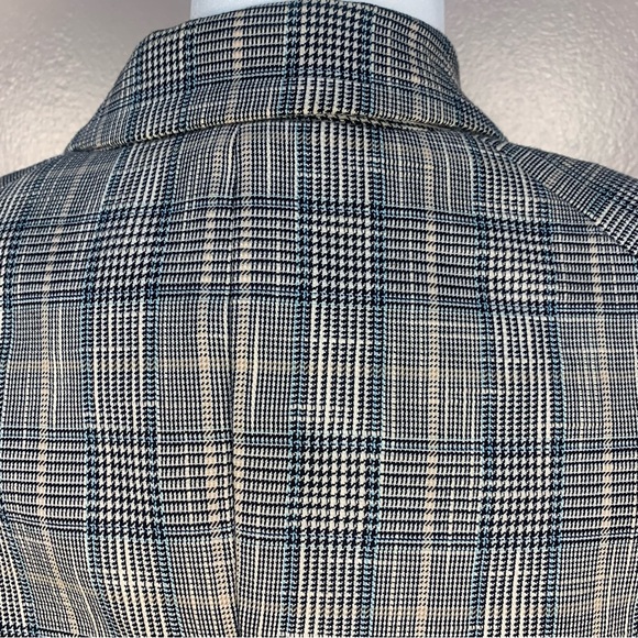Veronica Beard Gia Dickey Check Houndstooth Blazer Jacket - Picture 10 of 14